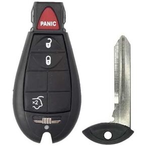 Fits For 2010 10 Jeep Grand Cherokee New Keyless Entry Remote Fobik Key with FCC ID:IYC-C01C or M3N5WY783X