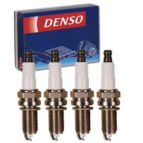 4 pc DENSO Iridium Long Life Spark Plugs compatible with Hyundai Sonata 1.6L 2.0L 2.4L L4 2011-2016