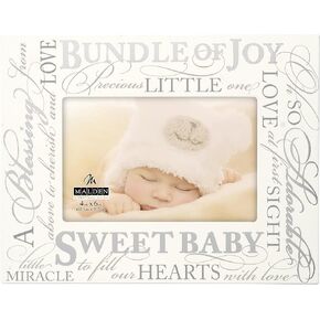 Malden International Designs 4736-46 Baby Memories Picture Frame