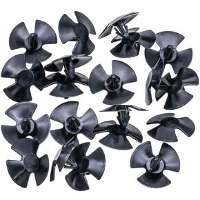 Rexka 50pcs Hood Insulation Bumper Cover Retainer Clip Compatible with Chrysler 4878883AA Chrysler Jeep Dodge Ram Cherokee Grand Cherokee Charger Patriot