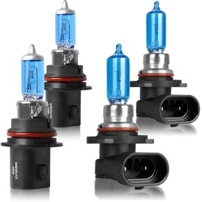 SHENKENUO Fit For Tahoe (2007-2015) 9005+H11 High/Low Beam Ultra - High Performance Halogen Headlight Bulbs Combo & 5202 Fog Bulbs,Plug-n-Play,Pack of 6