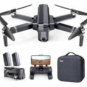 Ruko F11PRO 2 Drones with Camera for Adults 4K Video & 6K Photo, 3-Axis Brushless Gimbal Stabilization, 70-Min Flight Time with 2 Batteries, 10000ft FPV Transmission, Professional Drone, Auto Return
