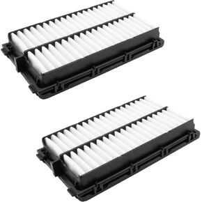 2 Pcs 28113-L1000 28113N9000 Engine Air Filter Fit for Sorento 2021-2023, K5 2021-2023, Sonata 2020-2023, Santa Fe 2021-2023, Santa Cruz Tucson Carnival 2022-2023, Sportage 2023-1 year warranty