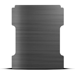 Armordillo USA 8706374 Horizontal Line Rubber Truck Bed Mat - Black Fits 2007-2018 Chevy Silverado/GMC Sierra 1500 2500 3500 5.8 Feet (68") Short Bed