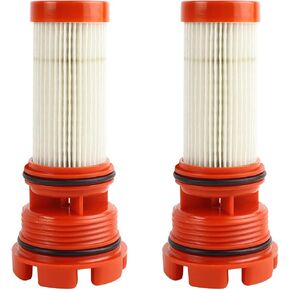 FLYPIG 2PCS 8M0122423 Fuel Filter For Quicksilver by 75HP-250HP Mercury Marine Outboards 8M0060041 8M0020349 884380T 31871 896661 Boat Engine 35-884380T 35-8M0020349 35-8M0060041 35-8M0122423