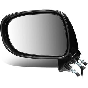 DNA Motoring OEM-MR-LX1321111 Heated Powered Right Passenger Side Door View Mirror w/Turn Signal Puddle Light Compatible with 2009-2013 IS250 / IS350