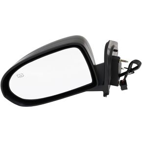 For Jeep Compass 2007 2008 2009 2010 2011 2012 2013 2014 2015 2016 2017 Power Heated Textured Black Side Door View Mirror Driver Left