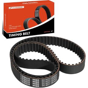 A-Premium Engine Timing Belt Compatible with Nissan Frontier 1999-2004, Pathfinder 1993-2000, Maxima D21 1993-1994, Xterra 2000-2004, Quest, Pickup & Infiniti QX4 & Mercury Villager, 3.0L 3.3L