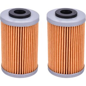 2 Pcs Oil Filters HF155 Fit for KT/M for Duke 125 200 2012-2024 for 250 390 Adventure 2020-2024 for Duke 250 2015-2024 for Duke 390 2013-2024