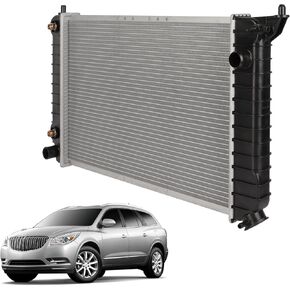 OCPTY Radiator Replacement Fit for 1994-2003 GMC Sonoma/Chevrolet S10/Chevy S10,1996-2000 Isuzu Hombre 2.2L 4WD FWD RWD RK608 Radiator Auto Parts Automotive Replacement CU1531, CU2261,4931, 8846006050