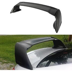 cciyu Rear Trunk Lip Spoiler Fits for 2014-2020 For Toyota Corolla Spoiler Wing,Matte Black
