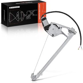 A-Premium Electric Power Window Regulator with Motor Compatible with Mercedes-Benz W201 190D 1984-1989 Rear Left Driver Side