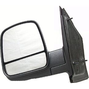 Dorman 955-1851 Driver Side Manual Door Mirror - Folding Compatible with Select Chevrolet / GMC Models, Black
