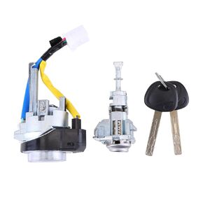 Ignition Key Switch Cylinder & Door Lock Set with 2 Keys Compatible with 2011-2015 Kia Optima Ignition Lock Cylinder Switch Ignition Switch Lock Cylinder with 2 Keys 81905-2T040 81900-1WK00
