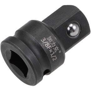 TOP-VIGOR 3/8" Drive (Female) to 1/2" (Male) Impact Socket Adapter for Impact Wrenches, Impact driver, Torque Wrench, power Drill, Breaker Bars, Ratchets, CR-MO Steel