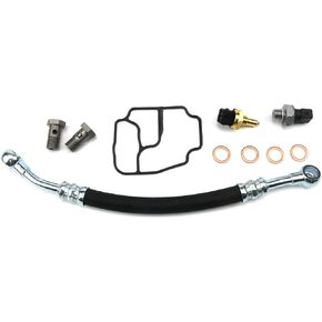 Engine Oil Filter Housing Seal Kit for BMW E46 E39 E53 E85 325Ci 530i X5 Z3