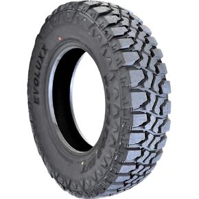 Evoluxx Rotator m/t Mud Off-Road Light Truck Radial Tire-35X12.50R17LT 35X12.50X17 35X12.50-17 121Q Load Range E Lre 10-Ply Bsw Black Side Wall