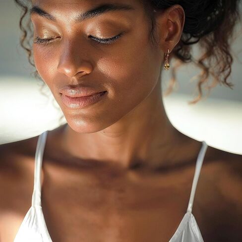 14K Rose Gold Plated Black Opal Leverback Earrings - Drop Earrings for Women - October Birthstone, Handmade 7x10 mm Teardrop Gemstone Vintage Jewelry - Trendy and Classic Elegant Gift for Women in Kuwait