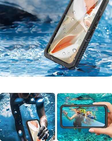 Miimall Cases for Google Pixel 9 Pro XL Case Waterproof, Built-in Camera & Screen Protector, IP68 Waterproof, Military Grade Shockproof Dustproof Full Body Rugged Phone Case for Pixel 9 Pro XL 6.8" in Saudi Arabia