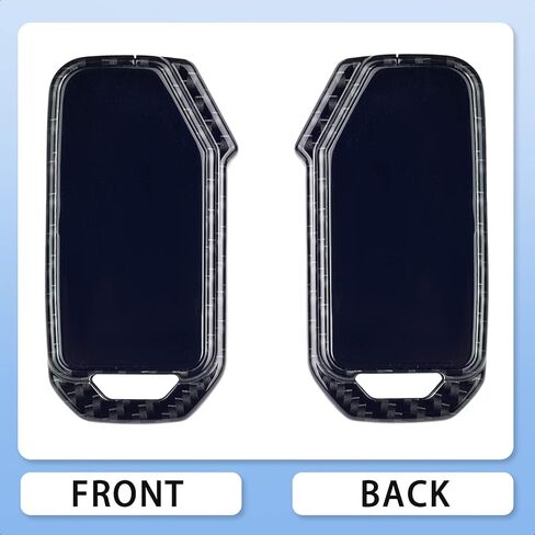 Carbon Fiber Pattern zinc Alloy Smart Key Case Cover Compatible with Kia FORTE SELTOS SORENTO SOUL Keyless Car Remote Accessory in Saudi Arabia