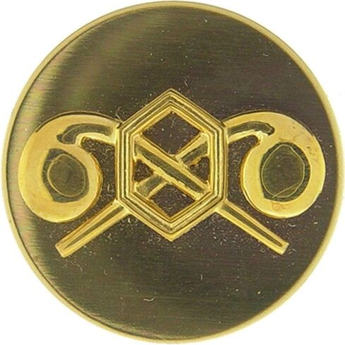 United States Army Enlisted Branch of Insignia 1" Lapel Pin in Saudi Arabia
