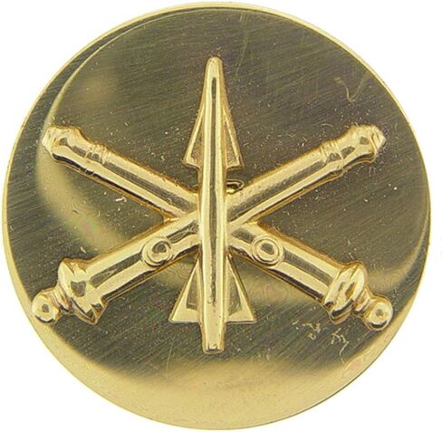 United States Army Enlisted Branch of Insignia 1" Lapel Pin in Saudi Arabia