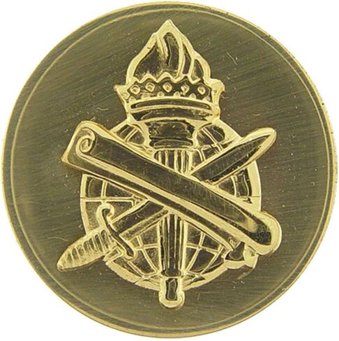 United States Army Enlisted Branch of Insignia 1" Lapel Pin in Saudi Arabia