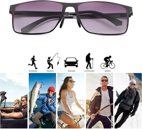 Full Lens Reading Glasses UV Protection Spring Hinges Sunglasses Anti Blue Light Sun Readers for Men Women Non Bifocal in Saudi Arabia