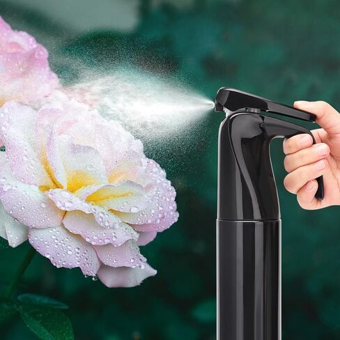 2 Pack Continuous Spray Bottle for hair - 10 Oz Ultra Fine Mist Sprayer | Water Spray Bottle For Hair Mister Spray Bottle | Hair Spray Bottles For Hairstyling, Cleaning, Salons (Black) in Saudi Arabia