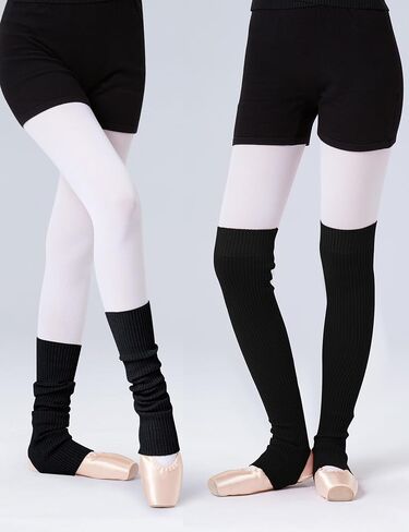 Ballet Leg Warmers for Women Knitted Calf Socks for Yoga Dance Sports in Saudi Arabia