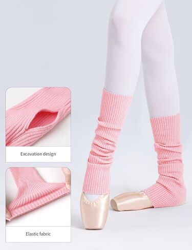 Ballet Leg Warmers for Women Knitted Calf Socks for Yoga Dance Sports in Saudi Arabia