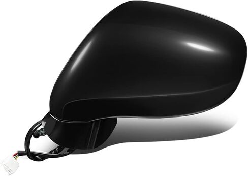 DNA Motoring OEM-MR-LX1321111 مرآة عرض للباب الجانبي الأيمن تعمل بالطاقة الساخنة مع ضوء إشارة الانعطاف متوافق مع 2009-2013 IS250 / IS350 in Saudi Arabia