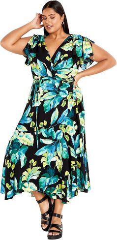 Women's Plus Size Dress - Imogen Print in Saudi Arabia
