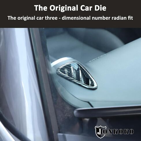Car Center Console Air Vent Outlet Cover Trim Frame for Mazda MX-5 ND 2015-2023 Interior Front Side Air Conditioning Vent Outlet Trim Sticker (Carbon Fiber) in Kuwait