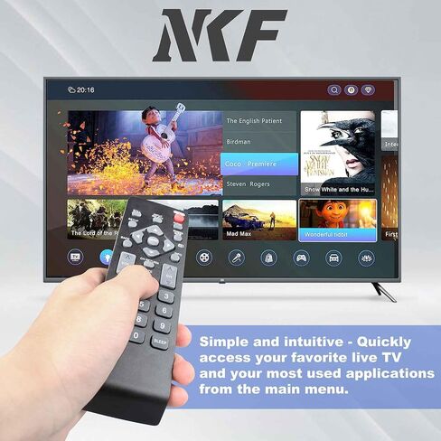 New Remote NH000UD NH001UD for Emerson Sylvania TV LC320EM2F LC320EM3F LC370EM2 in Kuwait