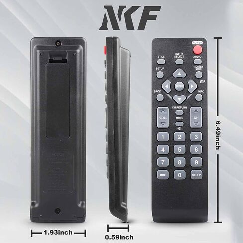 New Remote NH000UD NH001UD for Emerson Sylvania TV LC320EM2F LC320EM3F LC370EM2 in Kuwait