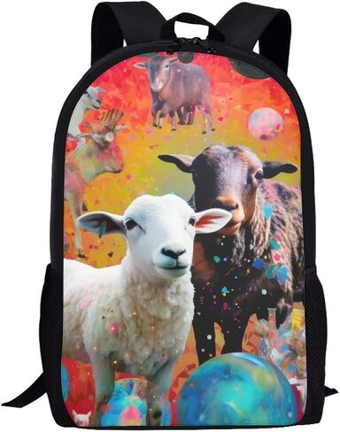 Black Kids Animal Rhino Backpack for Boys Girls Lightweight Comfy Padded Durable Elementary School Backpack 17 Inch Novelty Student Child Personalized Bookbag in Saudi Arabia