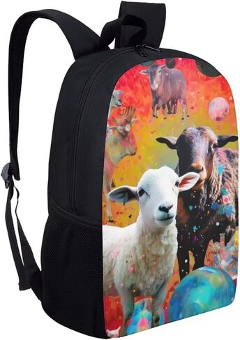 Black Kids Animal Rhino Backpack for Boys Girls Lightweight Comfy Padded Durable Elementary School Backpack 17 Inch Novelty Student Child Personalized Bookbag in Saudi Arabia