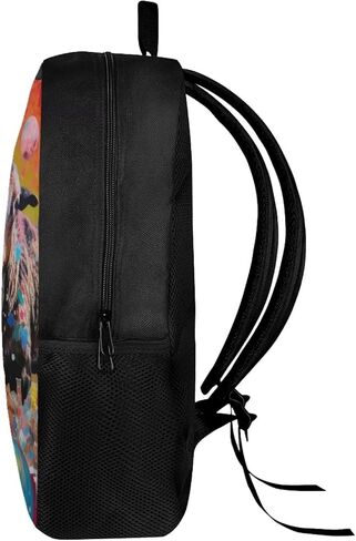 Black Kids Animal Rhino Backpack for Boys Girls Lightweight Comfy Padded Durable Elementary School Backpack 17 Inch Novelty Student Child Personalized Bookbag in Saudi Arabia