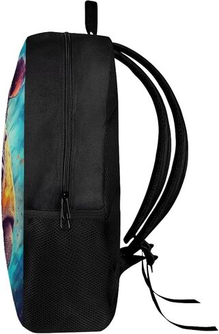 Black Kids Animal Rhino Backpack for Boys Girls Lightweight Comfy Padded Durable Elementary School Backpack 17 Inch Novelty Student Child Personalized Bookbag in Saudi Arabia
