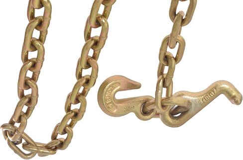 5/16 × 8 قدم الصف 70 سحب سلسلة 15 J هوك و T هوك صغير J هوك استبدال لاستعادة هادم المحور شاحنة جر سلسلة in Kuwait