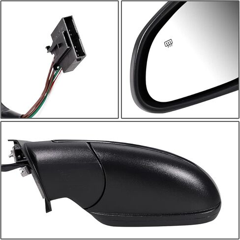DNA Motoring OEM-MR-GM1321439 مرآة عرض تعمل بالطاقة الساخنة للباب الجانبي الأيمن للراكب متوافقة مع 2012-2017 Verano in Saudi Arabia