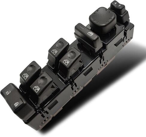 Window Switch for 2003-2007 Silverado, Chevy Avalanche, Suburban, Tahoe. GMC Sierra, Yukon, Yukon XL & Cadillac Escalade, Front Driver Side Master Power Window Switch 15883323 in Saudi Arabia