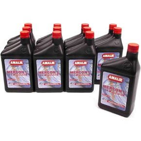Amalie (160-62856-56-12PK) MERCON V Synthetic Blend Automatic Transmission Fluid - 1 Quart (Pack of 12)