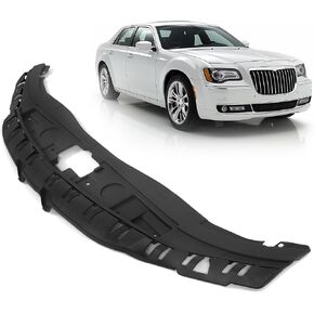 HECASA Upper Radiator Support Cover Compatible with 2011-2014 Chrysler 300 Sight Shield with Adaptive Cruise Replacement for CH1224100, 68127949AB