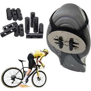 Bicycle Cycling Shoe Cover Sole Flint Friction Spark Boot Pad Sport Footwear Sliders Plate E-Bike Accessory Outdoor Tool (Single Shoe Cover (NO Flint Pad))