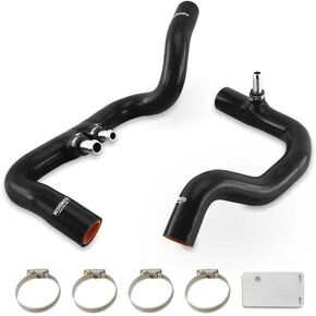 Mishimoto MMHOSE-JLP-18ABK Silicone Coolant Hose Kit, Compatible With 2018+ Jeep Wrangler JL 3.6L W/Automatic Transmission, Black