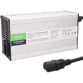 72V 8A Charger 82.8V Lead Acid Battery Charger for 72V Lead Acid Battery with Cooling Fan DC Plug C13 N+L-