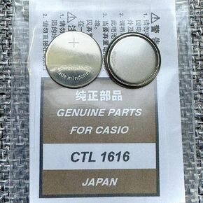CTL1616 Replacement for Panasonic CTL1616 CTL1616F Battery Cell 10065657 10291127 10382262 10175828 94806704 for Casio Solar Powered Watches