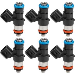 JDMON Fuel Injectors Compatible with Ford Escape, Fusion, Mazda Tribute, Mercury Mariner, Milan 3.0L V6 2009-2012 Replacement for 0280158189 FJ998 822-11217 9L8Z-9F593-A CM5155
